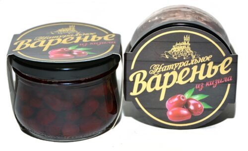 Натуральное варенье Кизиловое 250 гр