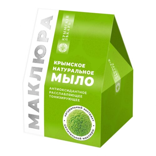 Набор мыла с маклюрой: Мыло Маклюра Антиоксидантное с бело-голубой глиной 100г, Мыло Маклюра Расслабляющее с лавандой 100г, Мыло Маклюра Тонизирующее с грязью Сакского озера 100г