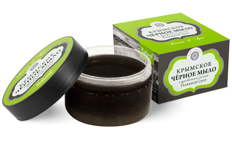 Крымское Черное мыло ТРАВЯНОЙ СБОР ОК, 270г