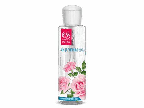 Мицеллярная вода Роза на основе гидролата розы, 200 мл