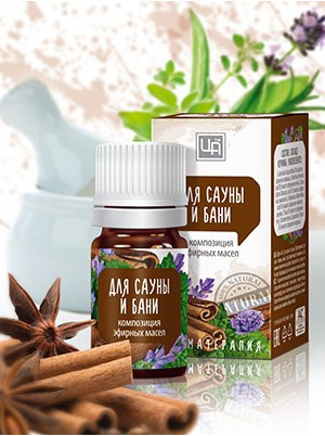Комплекс эфирных масел для ароматерапии ДЛЯ БАНИ МЭА, 5г