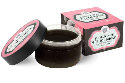 Крымское Черное мыло РОЗА ЧАЙНАЯ ОК, 270г