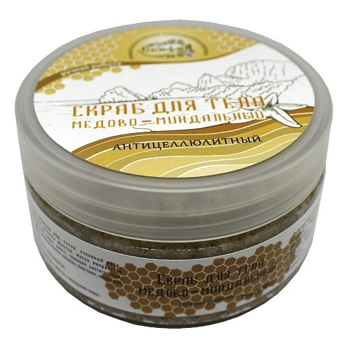 Медово-миндальный скраб для тела 200 г