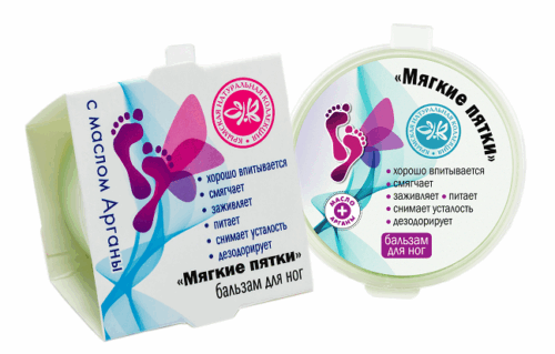 Масло - плитка для тела 35 г (Бальзам для ног Мягкие пятки)