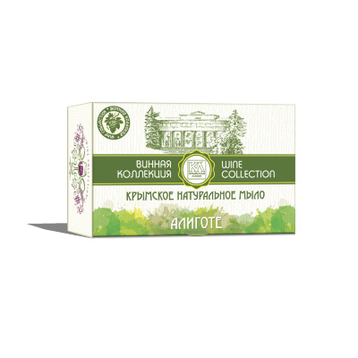 Крымская Винная Коллекция мыло "Алиготе" АКВАБИОЛИС