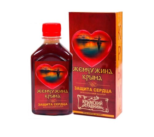 БЕЗАЛКОГОЛЬНЫЙ БАЛЬЗАМ ЖЕМЧУЖИНА КРЫМА (защита сердца)
