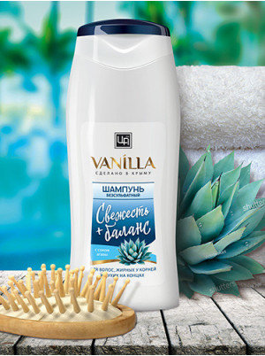 Шампунь vanilla для волос жирных у корней и сухихи на кончиках