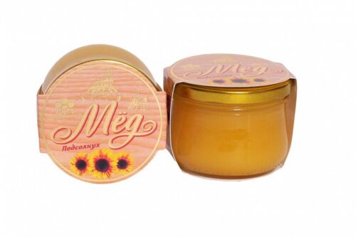 Натуральный мед 250 гр Подсолнух