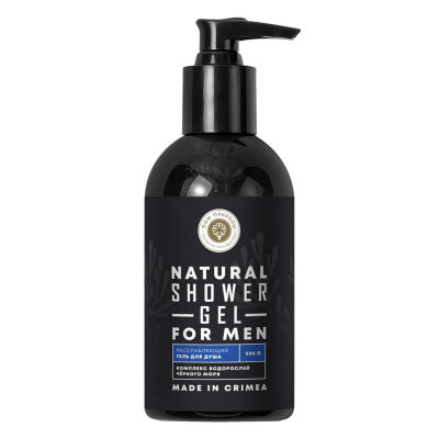 Гель для душа Расслабляющий с комплексом водорослей Черного моря СМ, 500г