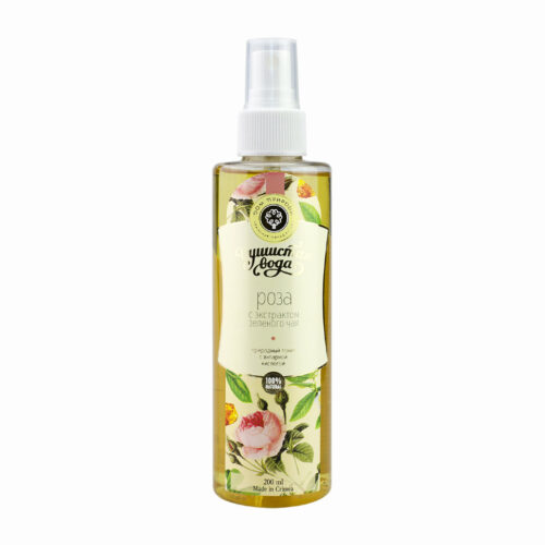 Душистая вода РОЗА с экстрактом зеленого чая ЭМ, 200 г