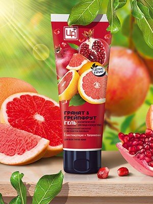 Гель Гранат Грейпфрут 80 гр.