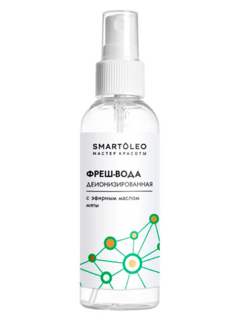 Фреш-вода деионизированная с эфирным маслом мяты СО, 100г