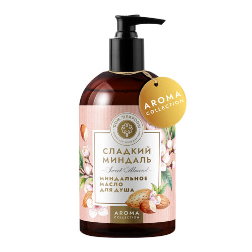 Масло для душа на миндальном молоке КСМ, 300мл