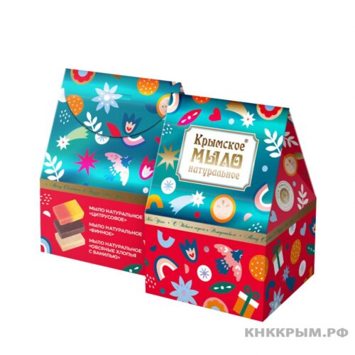 Подарочный набор натурального мыла "Домик", 300 г