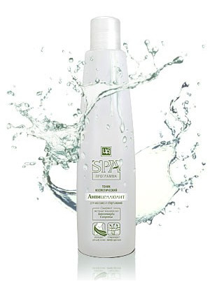 Тоник SPA ПРОГРАММА Антицеллюлит для массажа и обертываний 300 г