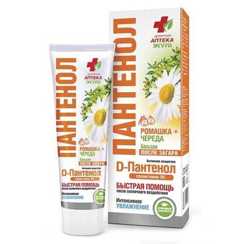 Биокон ПАНТЕНОЛ - Бальзам п/заг. и солн. ожог. "Ромашка и Череда", 90мл