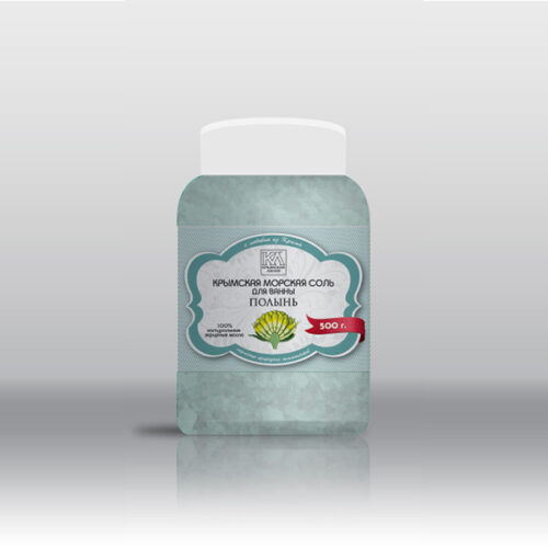 Соль морская для ванн Полынь 500 гр