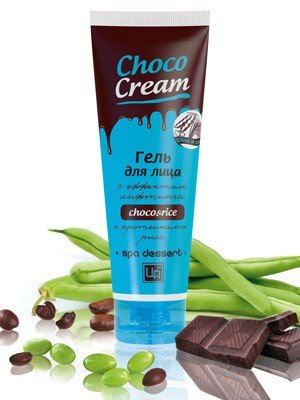 Гель для лица с эффектом лифтинга "Сhoco Cream", Царство ароматов, 80г