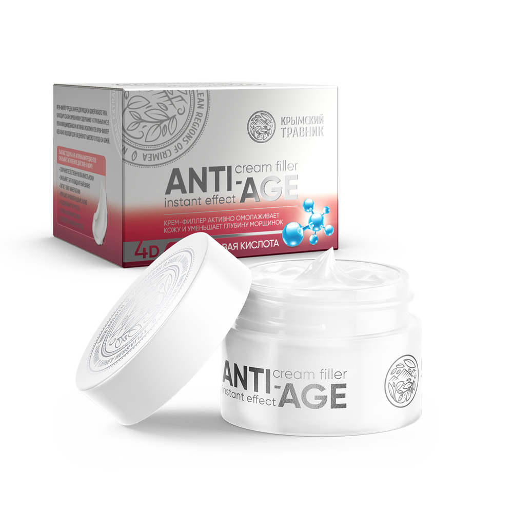 Крем-филлер ANTI-AGE с пептидами коллагена 50 мл