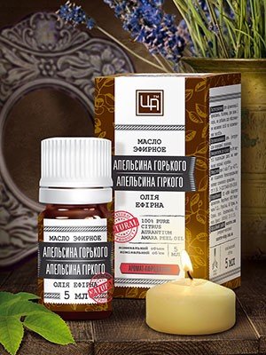 Эфирное масло 10 мл апельсин горький