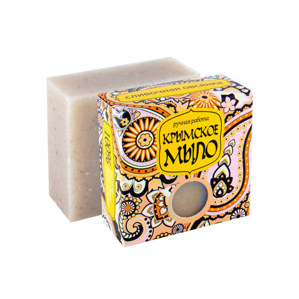 Крымское мыло Восточное, 90г : Сливочная овсянка