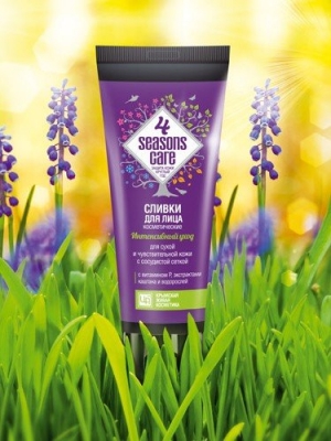 Сливки для лица 4 сезона 100 гр.