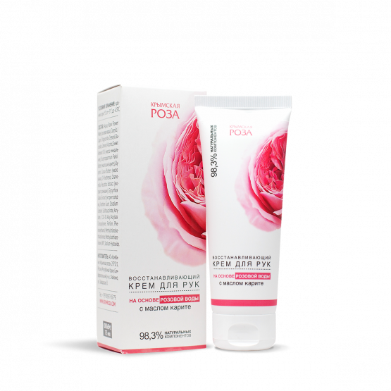 Крем для рук Роза Восстанавливающий, 75 мл