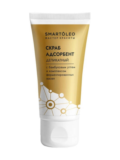 Скраб-адсорбент Деликатный с бамбуковым углем и комплексом ферментированных масел СО, 75г
