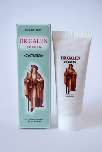 Гель для суставов Сустагель на основе желчи,эфирных масел 80мл