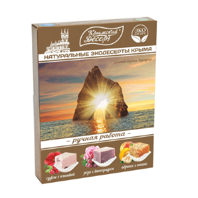 Сувениры 240 гр Элит без сахара Золотые ворота Карадага