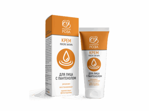 Крем для лица после загара с пантенолом, 50 мл
