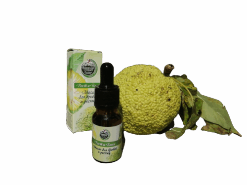 Масло для роста бровей и ресниц (с маслом семян маклюры), 10 мл