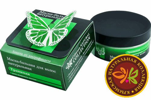 Маска - бальзам для волос 200 г (Травяная)