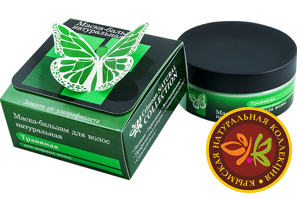 Маска - бальзам для волос 200 г (Травяная)