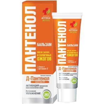 Биокон ПАНТЕНОЛ - Бальзам после загара АЛОЭ и Витамин Е, 90мл