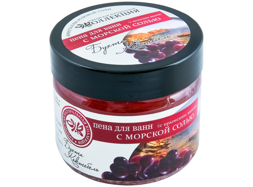 Пена для ванн 500 г (Бухта Коктебель (с крымским вином))
