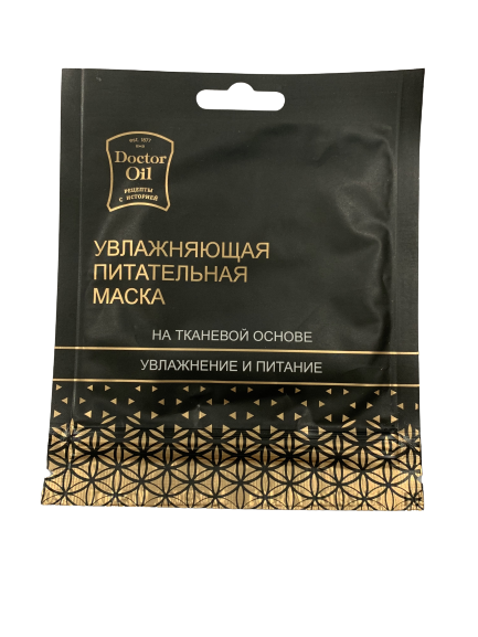 Доктор OIL Маска тканевая Увлажняющая и питательная 20 гр