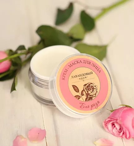 Крем-маска для лица Био Роза