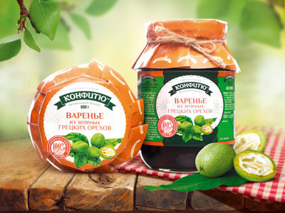 Варенье из зеленых грецких орехов 600 г