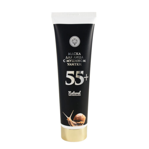 Маска для лица с муцином улитки 55+ МУ, 150г