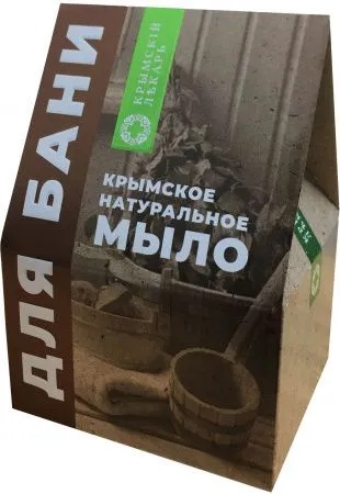 Набор мыла для бани: Мыло Маклюра Восстанавливающее с маклюрой и софорой 100г, Мыло-скраб Бишофит Детокс с бишофитом и голубой глиной 100г, Мыло Медовый Свежесть с горными травами 100г