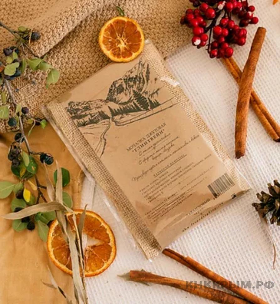 Мочалка джутовая с мыльной стружкой Фото Крыма, 100 г(продукция партнеров) Севастополь