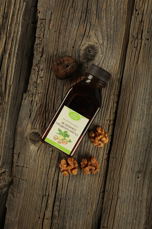 Масло зеленого Грецкого ореха 100мл