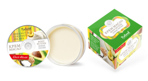 Крем-масло для тела НЕЖНЫЕ ПЯТОЧКИ С МАСЛОМ АВОКАДО МК, 100г