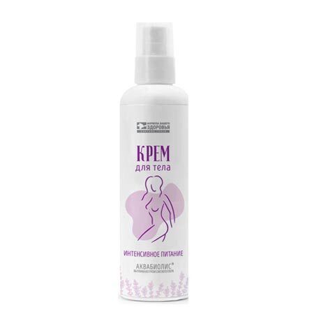 Крем для тела АКВАБИОЛИС "Интенсивное питание" 100 мл.