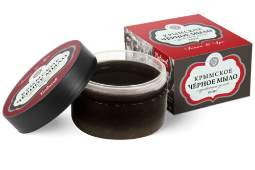 Крымское Черное мыло ВИНО ОК, 270г