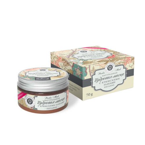 Натуральная пудровая маска, 70 г : С крымскими злаками