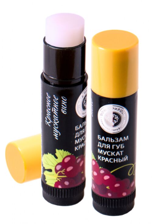 Натуральный бальзам для губ Мускат красный БК, 3,5г ПОКА НЕ ПРОИЗВОДИМ