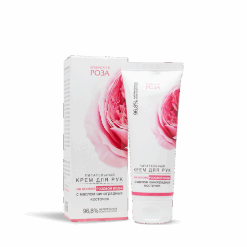 Крем для рук Роза Питательный, 75 мл