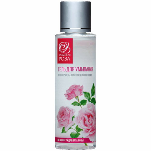 Гель для умывания Роза д/нормальной и смешанной кожи, 110 мл